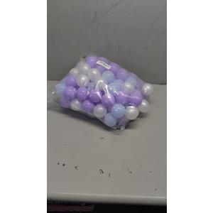 LANGXUN 50pcs 100pcs Soft Plastic Ball Pit Balls for Kids, Gift for Baby Toddler Birthday Christmas, Ball Pit Play Tent, Baby Pool Water Toys, Kiddie Pool, Party Decoration (Pack of 100)