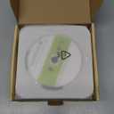 Bluetooth Portable Home CD Music Player with Remote Control, Timer, Built-in Speakers and LED Display - FM Radio Boombox (White)