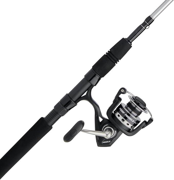 PENN Pursuit III & Pursuit IV Spinning Reel and Fishing Rod Combo
