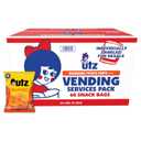 Utz Potato Chips, Barbeque – 1 oz. Bags (60 Count) – Crispy Potato Chips Made from Fresh Potatoes, Crunchy Individual Snacks to Go, Cholesterol Free, Trans-Fat Free, Gluten Free Snacks (EXP 10/12/26)
