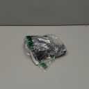 WDIRARA Women's Rhinestone Mesh T Shirt Crew Neck Short Sleeve Tee Fitted Top M