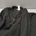 luvamia Elegant Womens Pantsuit Black Sets Women 2 Piece Outfits Women Pant Suits Dressy Casual Corporate Outfits for Pantsuit Long Sleeve Blazer Sets Black Size Medium US 8 to 10 Size M