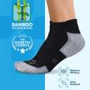Doctor's Select® Bamboo Viscose Diabetic Socks for Men & Women - 6 Pairs