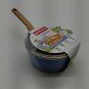 GoodCook Healthy Ceramic Titanium-Infused 2 Quart Saucepan with Lid, Light Blue  Induction Cookware, Nonstick Cooking Pan, Food Cooker for Soups, Sauces, Potatoes, Pasta, Rice (2 Quarts)