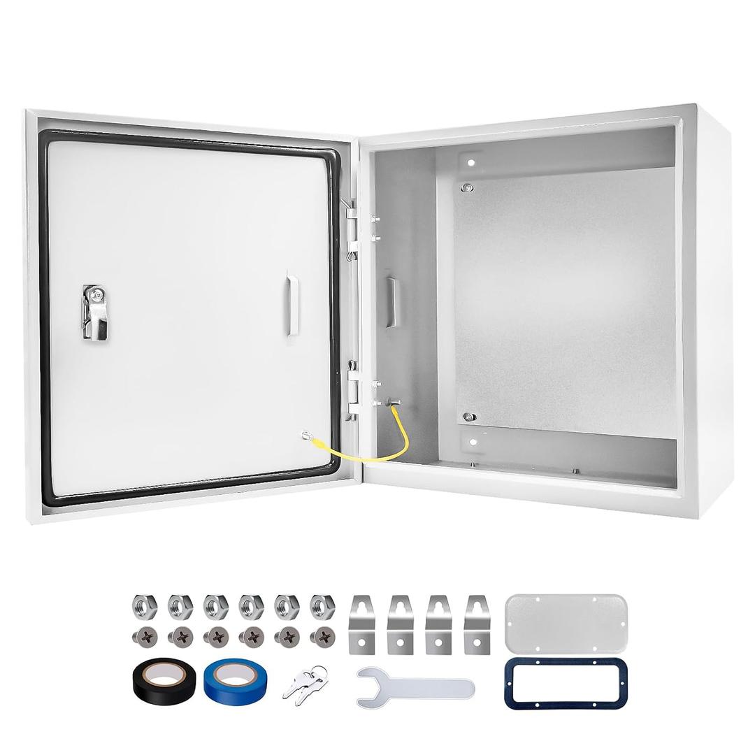 Outdoor Electrical Box 20x20x6 NEMA 4X IP66 Waterproof Junction Box