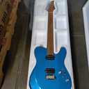 EART TL-380 Solid Electric Guitar Roasted Maple Neck 22F Stainless Fret
2-point tremolo,roasted mahogany body9.5-14,blue rock country