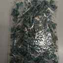 Mudder 200 Count Replacement Christmas Tree Light Bulbs 2.5v 0.425 Watt Mini Replacement Light Bulb Incandescent Wire String Lights Prelit Xmas Tree Decoration(Green Base with Warm White Bulb)