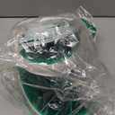 Tarpop Poker Visors Hats Bulk Casino Bingo Visor Casino Dealer Clear Plastic Sun Golf Hats for Women Men (Green)