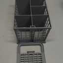 Cenipar Dishwasher Cutlery Basket(9.6" x 5"x 4.8") Universal Silverware Basket Compatible with G-E Whirl-pool Sam-sung, May-tag Kitchen-Aid Ken-more Dishwasher, Grey