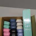 Hushee 24 Pack Employee Appreciation Gifts Bulk for Coworkers Reusable Travel Utensils Set with Case Wheat Straw Cutlery Portable Spoon Knife Fork Tableware for Team Coworker Staff Teacher