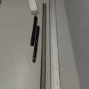 38inch Concealed Sliding Barn Door Hardware with Soft Close Mechanism, Aluminum Track, Invisible Floor Track, Fit MIN Opening Width 28in, Wall Mount System(Door is not Included)