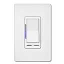 BESTTEN Digital Dimmer Switch with LED Indicator, Single Pole or 3-Way Dimmer Light Switch, for Dimmable LED Lights, CFL, Incandescent, Halogen Bulbs, Screwless Wallplate Included, UL Listed, White