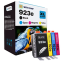 923XL 923e Ink Cartridges for HP Printers 8120e 8130e Series Replacement for HP 923e 923 923XL Ink Cartridges, Compatible for OfficeJet Pro 8125e 8135e 8138e 8139e 8135 8139 8130 e |4 Pack