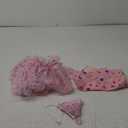 SCENEREAL Dog Birthday Bandana with Hat and Dress Girl Set, Large Dog Birthday Party Supplies, Cute Pink Tutu Skirt Outfit for Medium Large Dogs