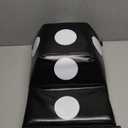 Wall Mount Boxing Pad Uppercut Punching Bag Target Pads for MMA Training Punching Home Gyms (Black & White)