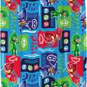 Franco Kids Room Window Curtains Drapes Set, 82 in x 63 in, PJ Masks