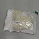 ALYVIA SPRING Stall Fabric Shower Curtain Liner Waterproof - Soft & Lightweight Small Shower Curtain with Magnets for Narrow Stall Size, Machine Washable - 36x72, Cream