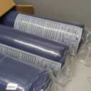 ZEOLABS Wicker Chair Cushions of 3 Pieces Waterproof Tufted Outdoor Seat Cushions for Patio Furniture Sofa Settee Couch,1 Loveseat and 2 U-Shaped Cushions, Dark Blue