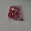 WDIRARA Girl's Bow Sleeveless A Line Mini Dress Ruched Ruffle Swing Cami Dresses Red 11Y