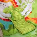 Baby Chair Detachable Soft Baby Rocking Chair Cradle with Two Toys