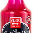 Griot's Garage 3-in-1 Wheel-Tire-Mat Cleaner for Car Detailing, Auto Cleaning Gel for Trucks, SUVs, Jeeps, RVs and More, 10825, 25oz