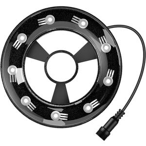 POPOSOAP RGB Fountain Ring Light, Auto Color Change, Perfect working with Pond filter, Only Replacement for POPOSOAP Floating Pond Fountain, Pond Filter with Lights
