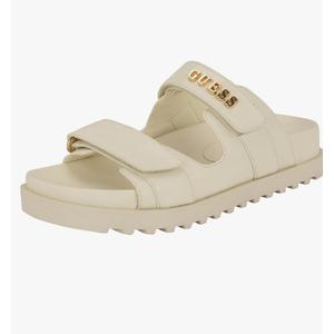 GUESS Women's FABULON Flat Sandal, Size 9