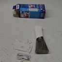 Ontel Miracle Smile Water Flosser for Teeth&Gum Health, Unique H-Shaped Flossing Head&4 Water Jets, Cordless Water Flosser Features 360 Cleaning&3 Pressure Modes, USB Rechargeable Dental Floss, White