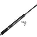 X AUTOHAUX 1 Set 18inch 134lbs/600N Black Lift Supports Struts Shocks Gas Spring with Ball Stud Mounting Bracket Universal for RV Car Truck Boat