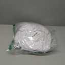 Cocktail Table Covers - 2 Pack 24"x 43" White Cocktail Table Tablecloth with Natural Wavy Round Skirt for Bar Wedding Party Banquet