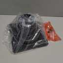 FEMILA Pier Mount Base, Cast Aluminum Post Light Mount Base Adapter, Black Finish, 4FW31PA BK