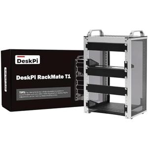 GeeekPi 8U Server Cabinet, 10 inch Server Rack for Network, Servers, Audio, and Video Equipment, DeskPi RackMate T1 Rackmount, 7.87 inch Depth