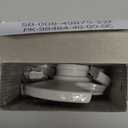 Leviton Glazed Porcelain Incandescent Lampholder, Keyless, 49875-2, White