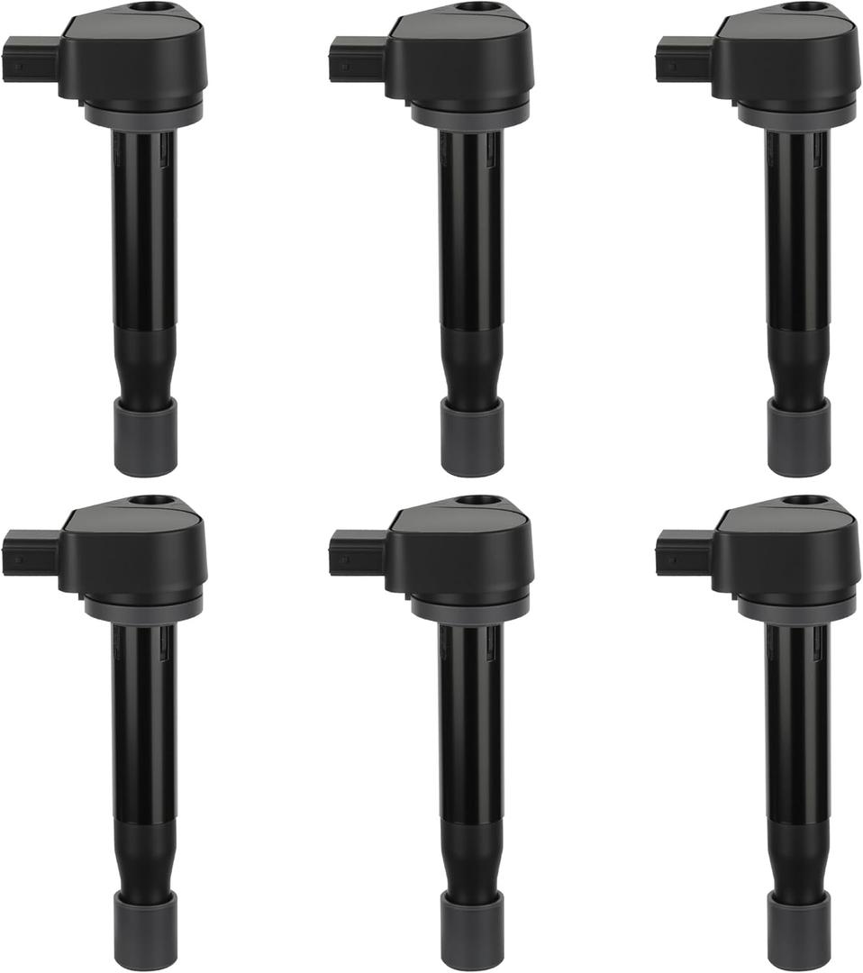 Set of 6 Ignition Coil Pack 3.0L 3.2L 3.5L Compatible with Acura for Honda 2001 2002 2003 2004 2005 2006 2007 2008 Accord 2009 2010 Odyssey CL RL TL 3.0L 3.2L 3.5L Coils for UF242 C1221 30520P8EA01