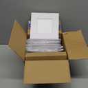 Adetu 6 Pack 6 inch Square Led Recessed Lighting,5CCT Ultra Thin Square Led Ceiling Light with Junction Box,14W 1190LM,CRI90,2700K-5000K Selectable,Dimmable Canless Downlight,ETL and Energy Star