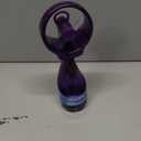 O2COOL Deluxe Handheld Battery Powered Water Misting Fan (Purple)