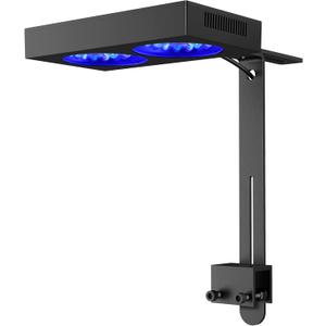 NICREW NavaReef 135 Reef LED Light, 135W Reef Aquarium Lighting for LPS/SPS Corals and Saltwater Fish Tanks, Built-in Timer, Blue Focused Spectrum
