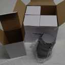 Lichamp LED Camping Lantern, 4 Pack Battery Powered Flashlight for Power Outages, Portable Collapsible Hanging Light Essential for Home, Outdoor, Emergency Lamp Survival Kit Gear for Hurricane, Gray