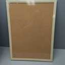 U Brands Cork Bulletin Board, 18" x 24" Inches, Light Birch Wood Frame (265U00-01)