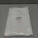 Men's Cotton Muscle Henley Shirts Slim Fit Long & Short Sleeve T-Shirt Stretchy Casual Stylish Ribbed Tee (White, XXL)