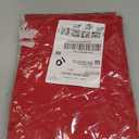 Gee Di Moda Rectangle Tablecloth - 60 x 126 Inch Red Table Cloth for 8 Foot Rectangle Tables - Heavy Duty Washable Fabric - for Holiday Party, Dinner, Weddings, Baby Shower & Events