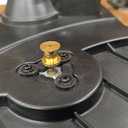 Paron Record Player Vintage Turntable for Vinyl Records with Built-in Speakers Bluetooth Retro Phonograph Wood Walnut