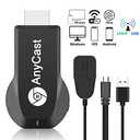 Anycast HDTV Wireless Display Adapter WiFi 1080P Mobile Screen Mirroring Receiver Dongle to TV/Projector Receiver Support Android Mac iOS Windows