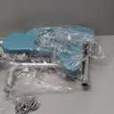 PELEGON Raised Toilet Seat with Handles (400lb)  Adjustable Height & Width Toilet Chair with Arms, Toilet Riser with Handles, Toilet Chair Over Toilet, Handicap Toilet Seat for Elderly (Teal)