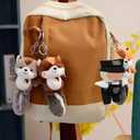 2 x 17CM Doll Clothes (No Dolls),3Pcs Outfits for 6.7 Inch Dolls Accessories Party Decoration Favors Merch Gifts Fits Popular Cute Blind Box Art (Black)