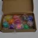 Squishy Balls for Adult Stress Relief - 12pc Set with Squeeze Fidget Balls for Party Favors & Gifts