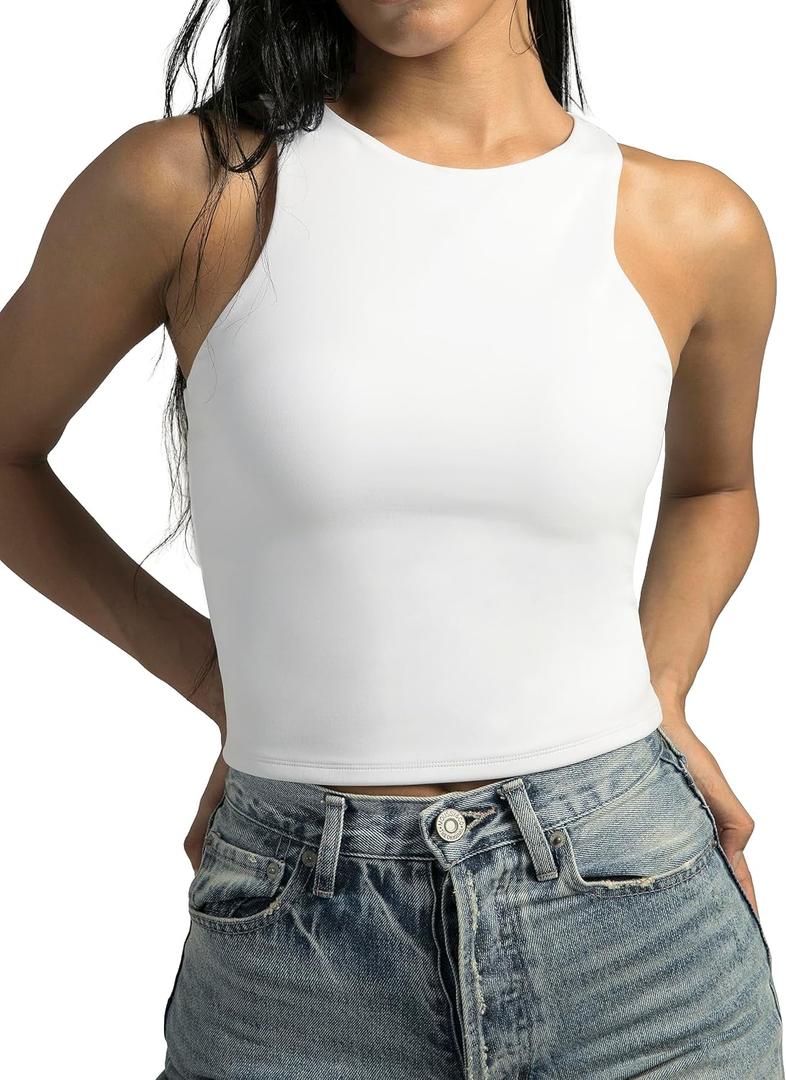Colorfulkoala Women's Body Contour Tank Tops (XXL)