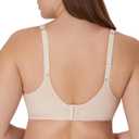 Bali Womens Seamless Underwire Bra, One Smooth U Smoothing Underwire Bras for Women, Convertible Straps, Ultra Light (36C, Sandshell)