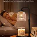 Candle Warmer Lamp with Timer Dimmable, Adjustable Lamp Candle Warmer, Birthday Gifts for Women Mom, Wax Warmer Lamp for Scented Jar, House Warming Gifts New Home Decor