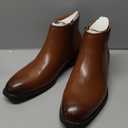 Bruno Marc Men's Chelsea Boots Zip Ankle Dress Boot (11, Brown)